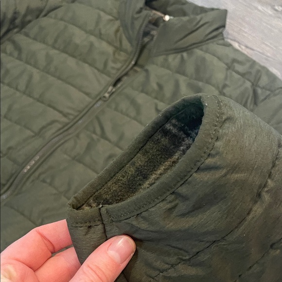 Men's Olive XL Puffer Jacket - Picture 2 of 9